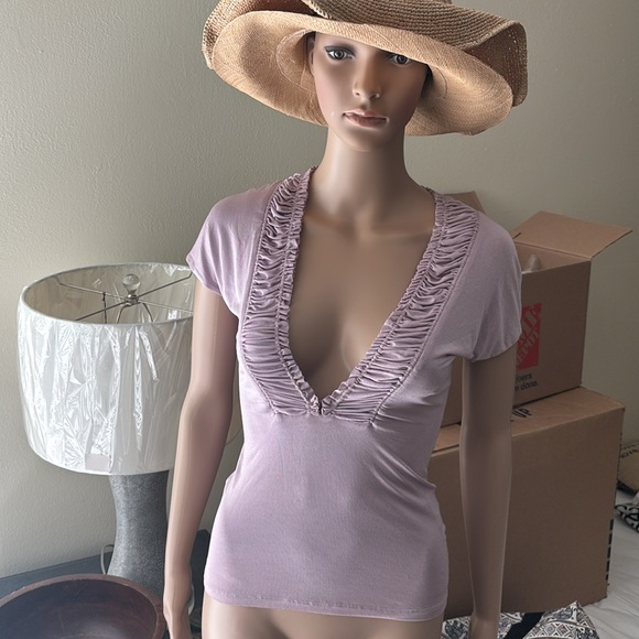 Roberto Cavalli Lilac Purple Top S - Picture 4 of 5